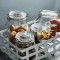 Food storage jar with flip lid MG52HTP10